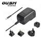 Interchangable Plug 12v 2a 24w ac dc Power Adapter supply 3