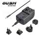 Interchangable Plug 12v 2a 24w ac dc Power Adapter supply 4